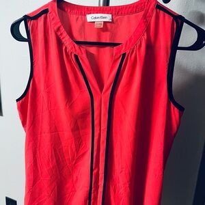 Calvin Klein sleeveless shirt.